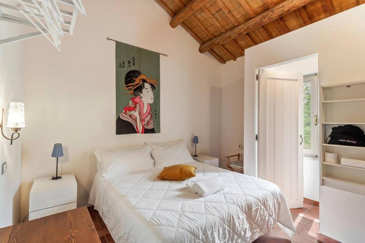 Grande Villa Storica Per Vacanze Con Giardino Privato E Piscina Ostra エクステリア 写真